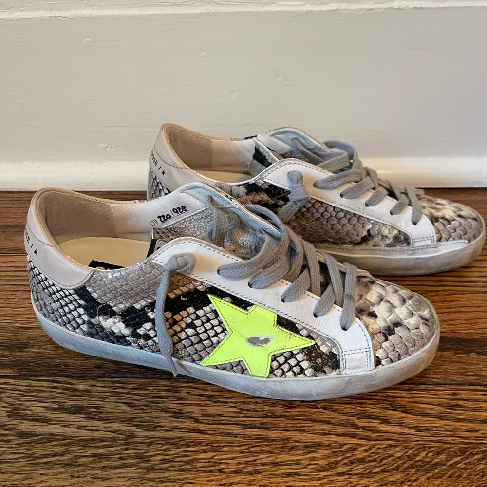 Golden Goose Superstar ⭐️ Snake Embossed Nordstrom Exclusive